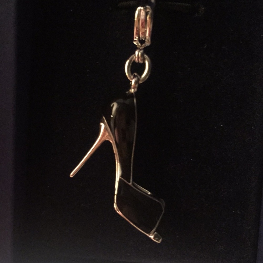 👠New Swarovski Crystal Heel Shoe Charm Pendant 👠